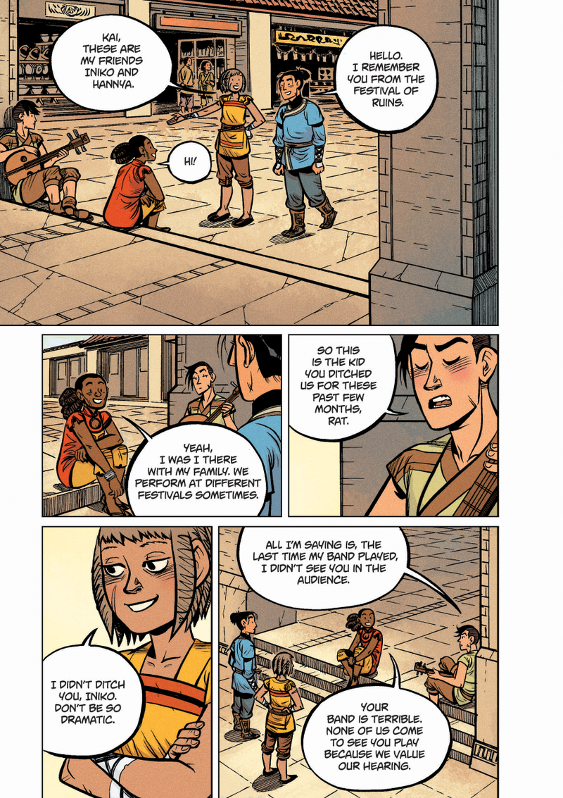 Illustration for article titled First Second exclusive: The Nameless City saga continues in The Stone Heart